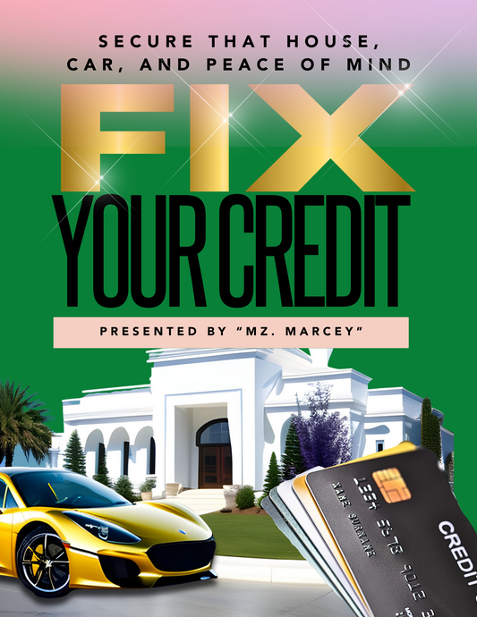 Fix your credit ebook
